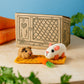 NEW Snowy & Baby Squeak Guinea Pig Set