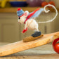 Felt Skiing Mouse